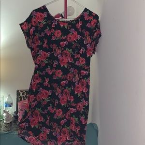 Pink Rose Vintage Style Dress